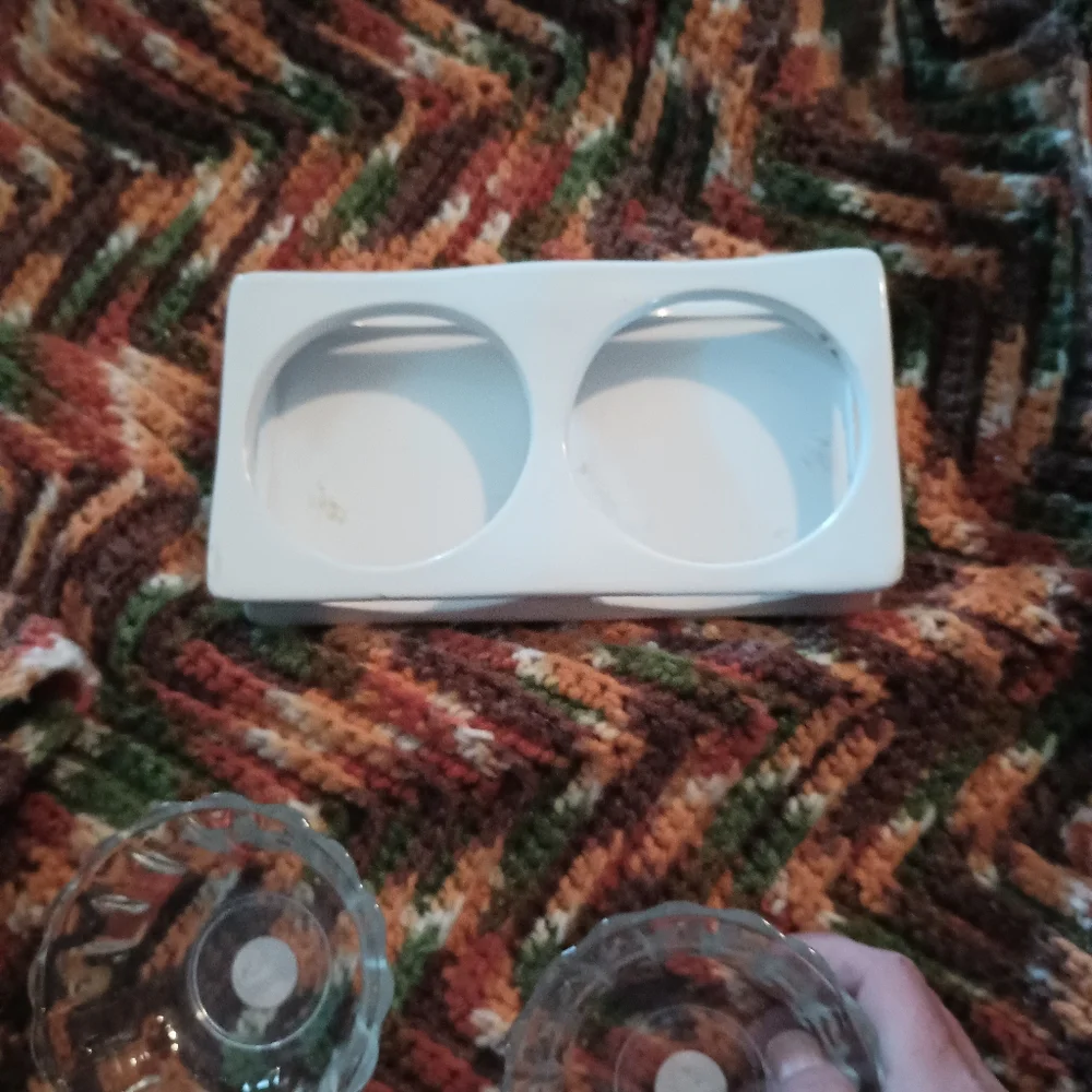 Vintage elegant glass